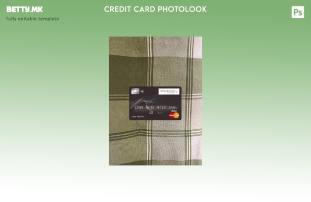 модерен стил Андора Andbank банка главна картичка photolook пред шаблон